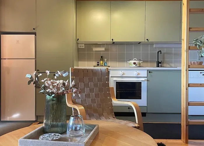 Kuonti-ruka, Kelohirsimoekki Jaerven Rannalla Hébergement de vacances *